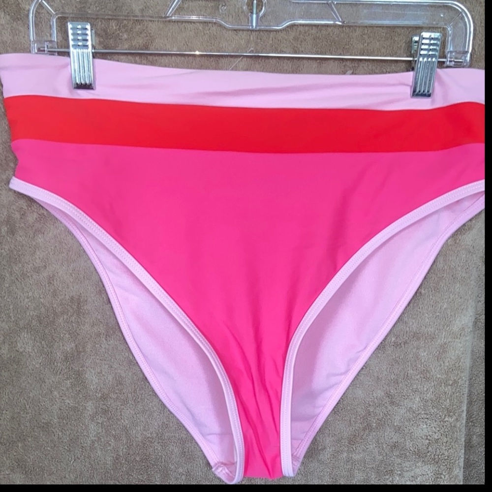 🌵5 for $20🌵 Salt + Cove Women's High Cut Swim Bottoms in Hot Pink
